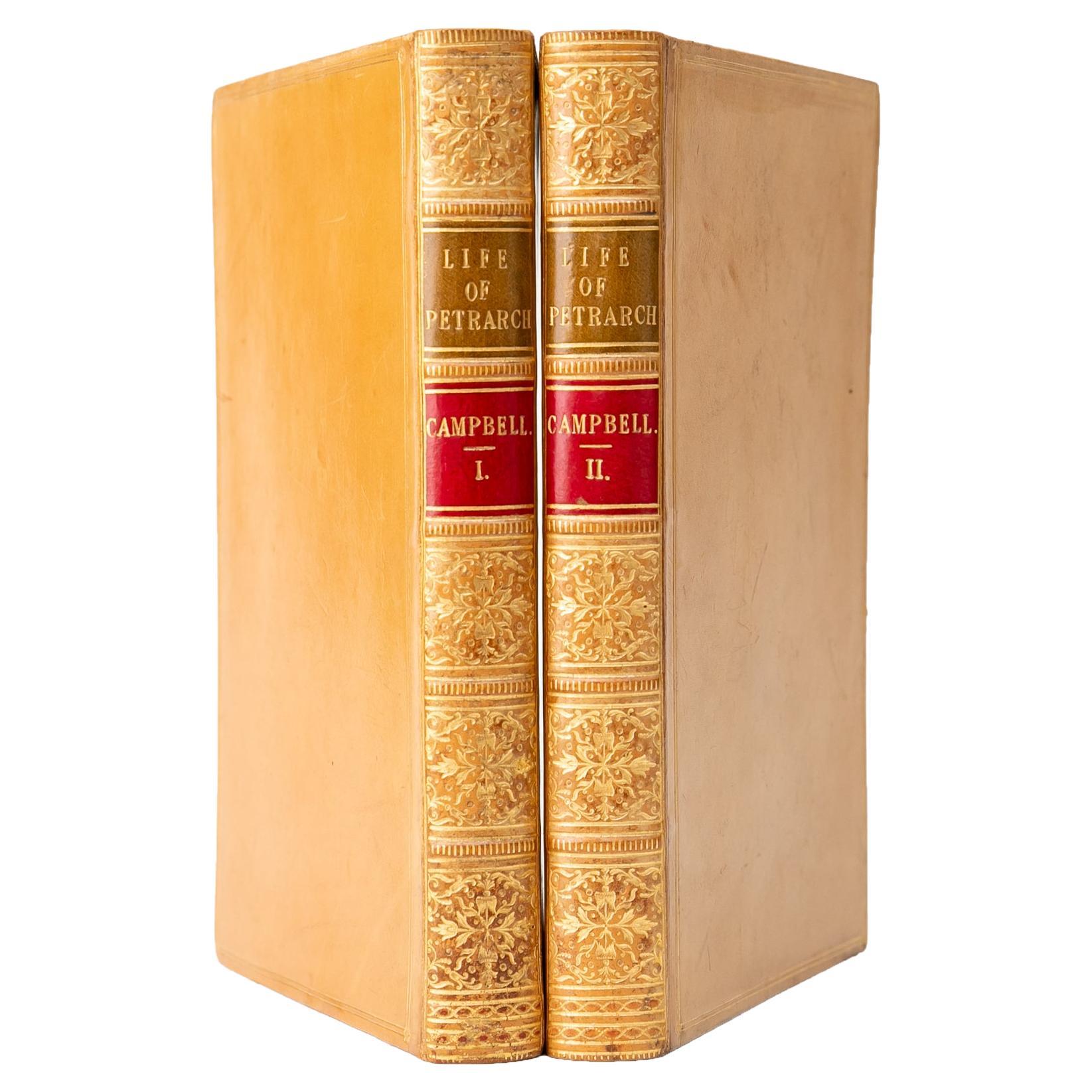 2 Volumes. Thomas Campbell, Life of Petrarch.