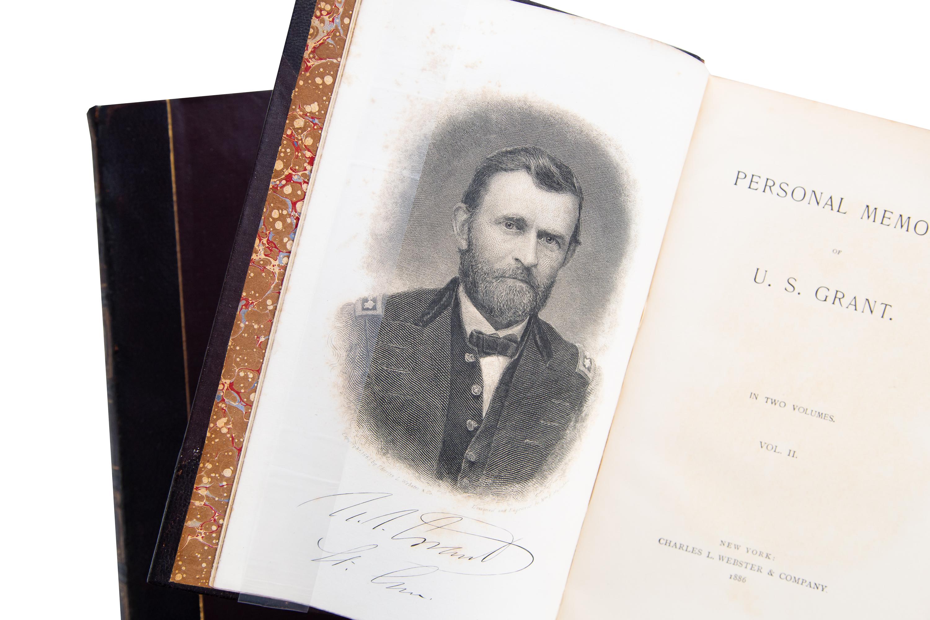 2 Volumes, U.S. Grant, Personal Memoirs 1
