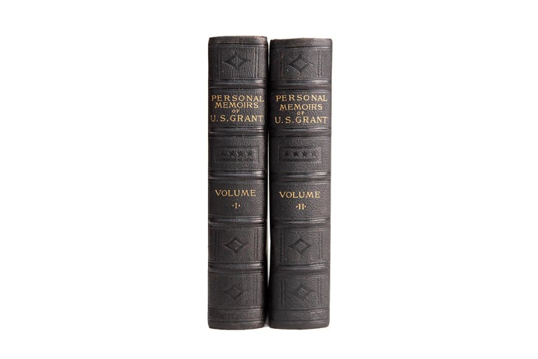 2 Volumes. U.S. Grant, Personal Memoirs. For Sale at 1stDibs