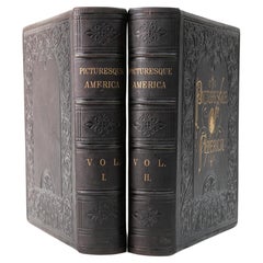 2 Volumes. William Cullen Bryant, Picturesque America.