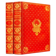 Antique 2 Volumes. Worthington Chauncey Ford, George Washington
