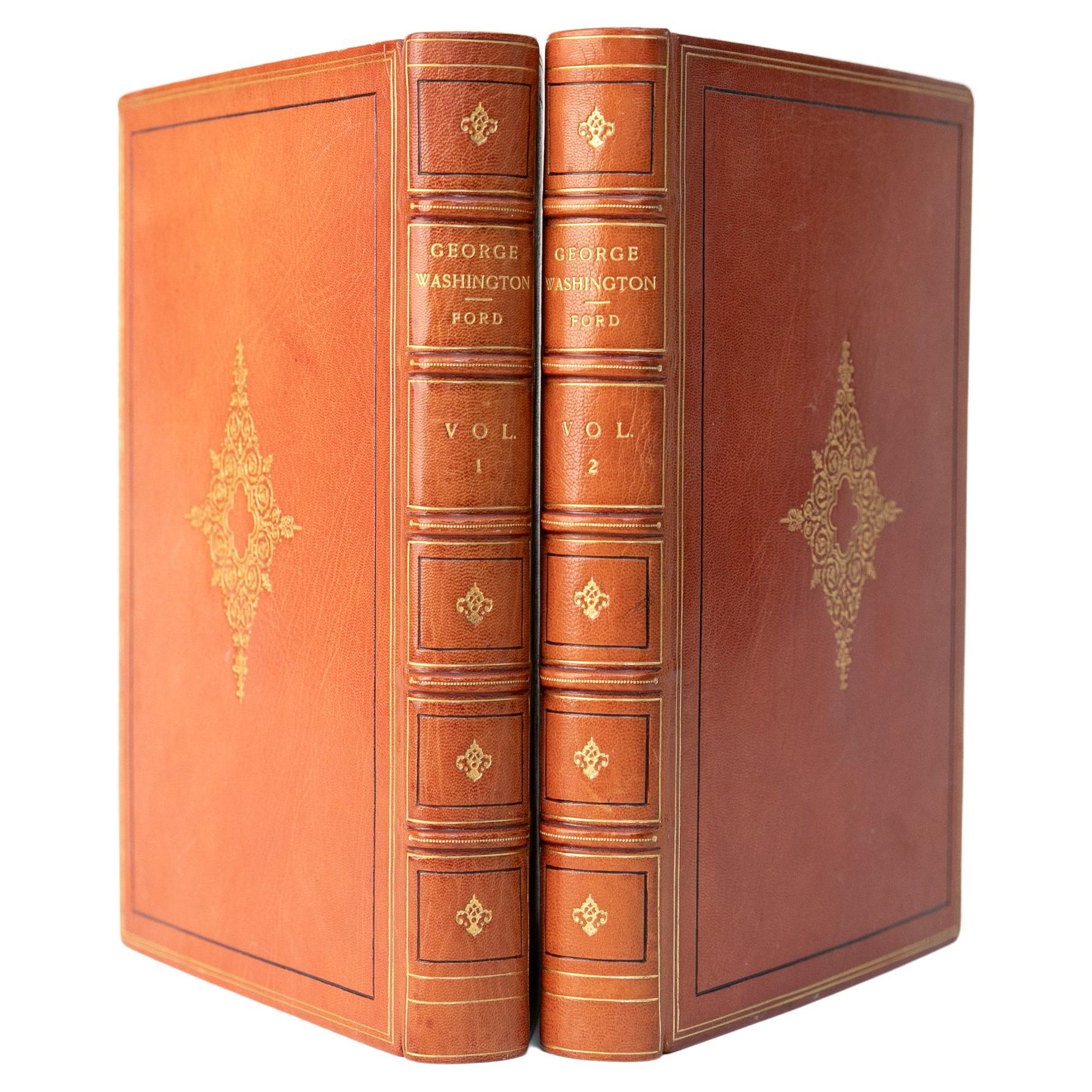 2 Volumes. Worthington Chauncey Ford, George Washington.