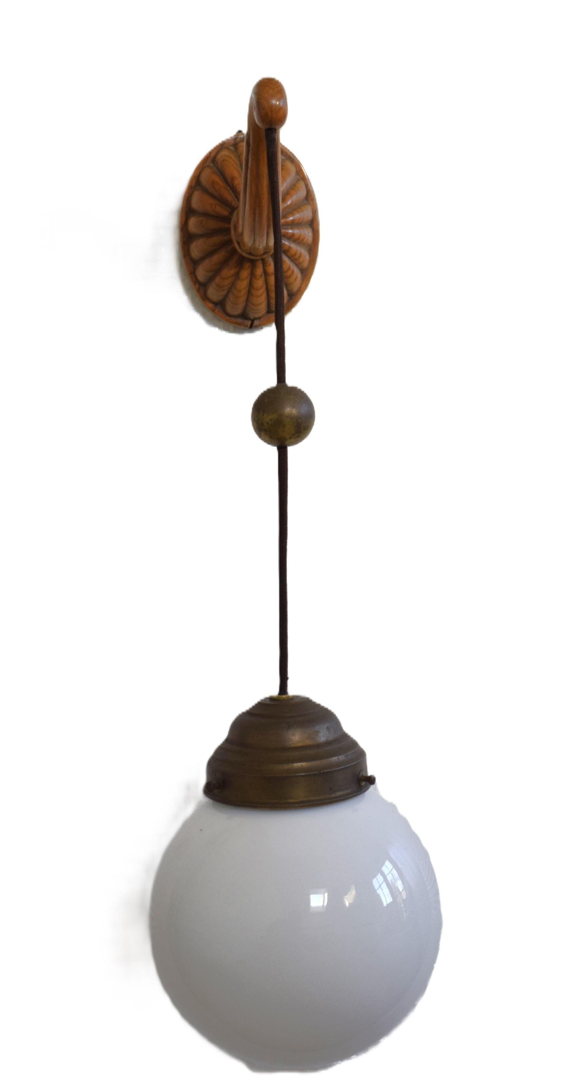 2 Wandleuchten von Josef Hoffmann, 1905 (Österreichisch) im Angebot