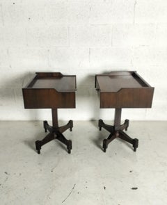 2 Comodini in legno SC 50 Mod. di Claudio Salocchi per Sormani anni '60, Italia