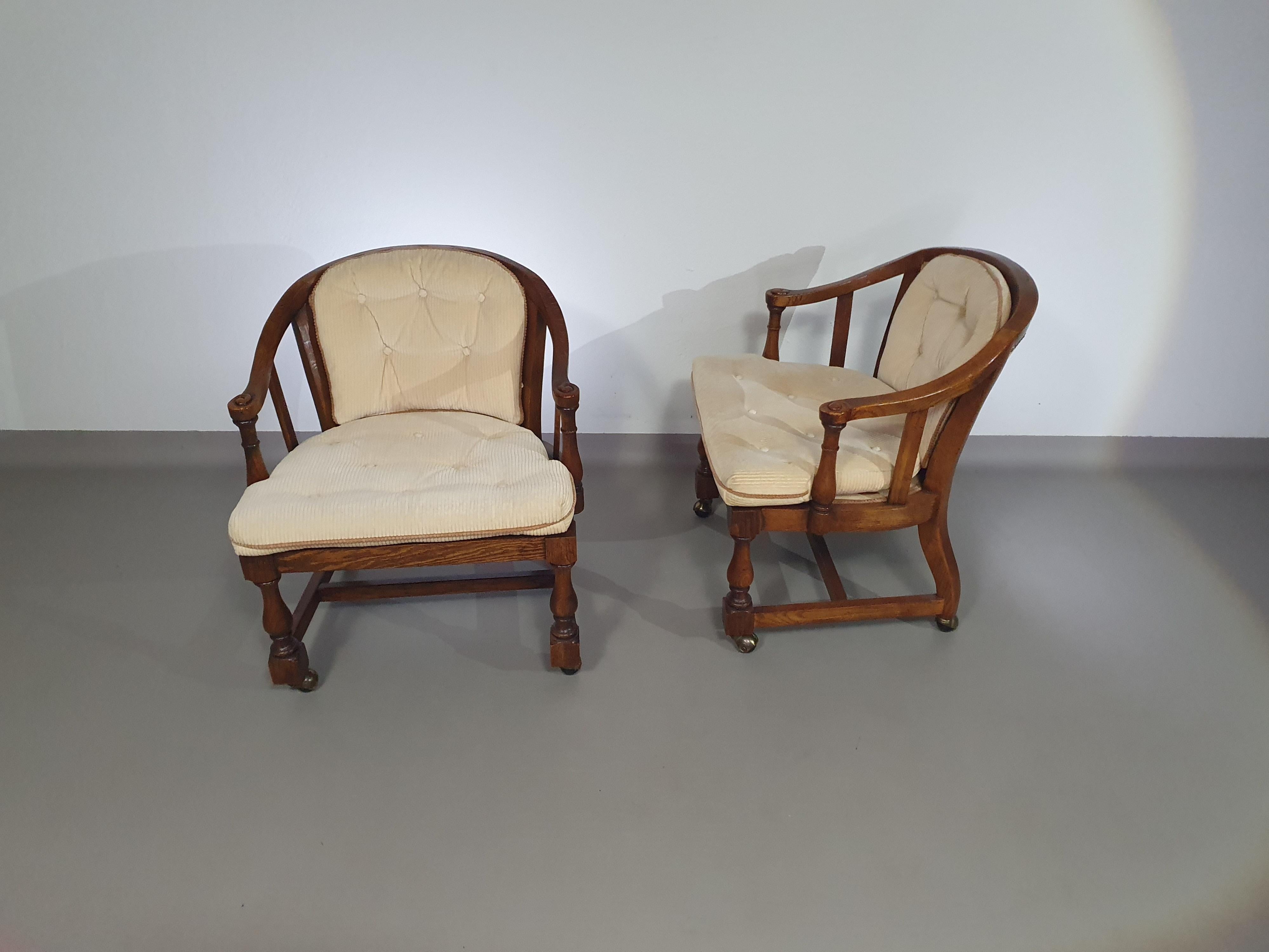 2 x armchairs Drexel Heritage Furnishings Inc. USA By Shirley Brackett  In Good Condition For Sale In WEERT, NL
