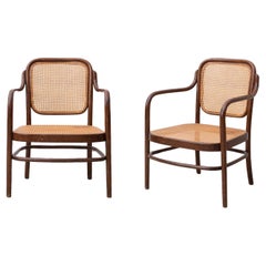 2 x Original Bauhaus Armchair by A.G.Schneck for Thonet, Nr. A61/F, Vienna 1930