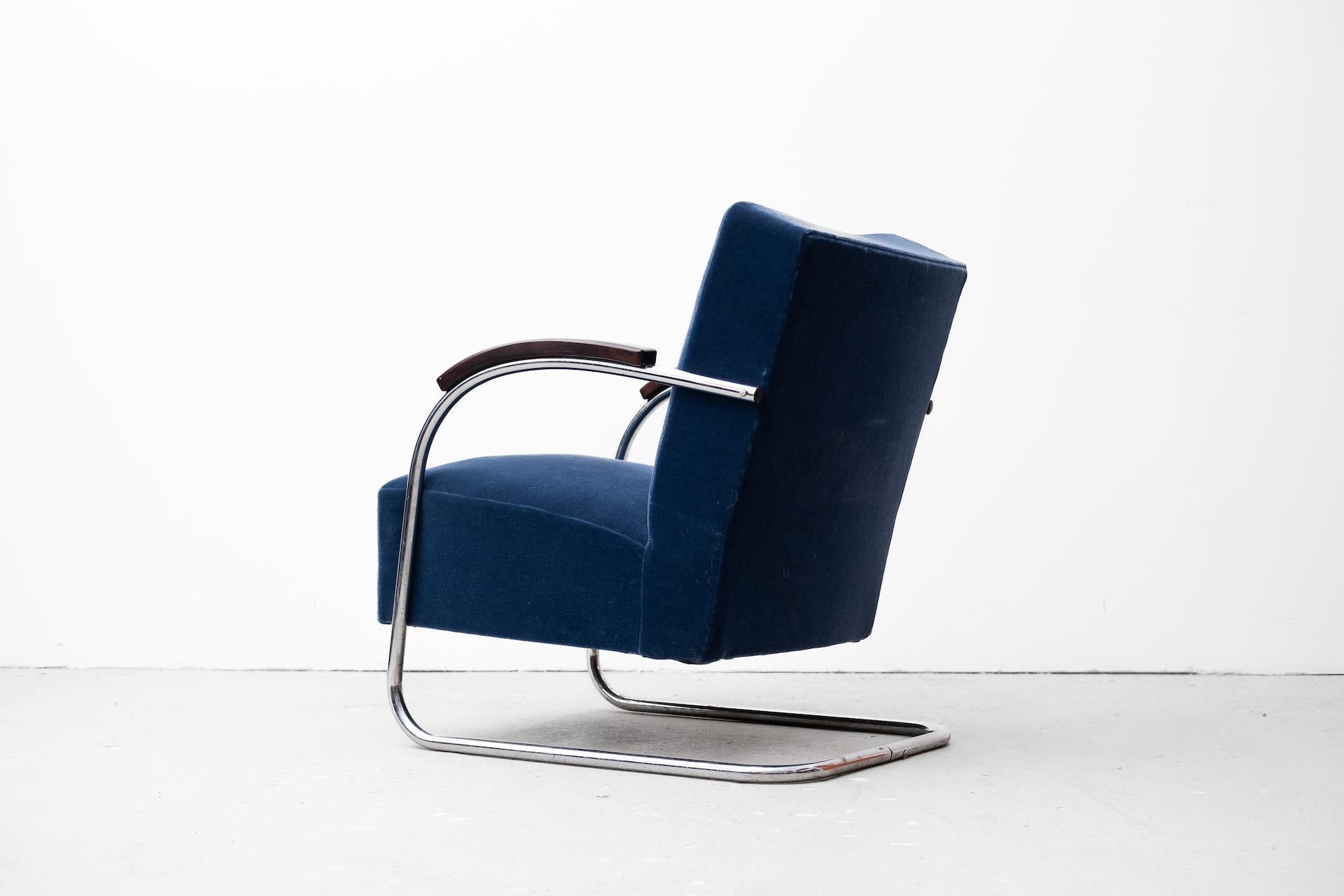 2 x original Bauhaus Fauteuil by Anton Lorenz for Mücke Melder, Typ FN21 (1935) For Sale 5