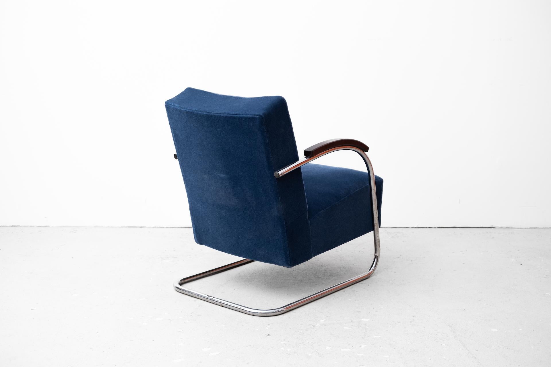 2 x original Bauhaus Fauteuil by Anton Lorenz for Mücke Melder, Typ FN21 (1935) For Sale 8