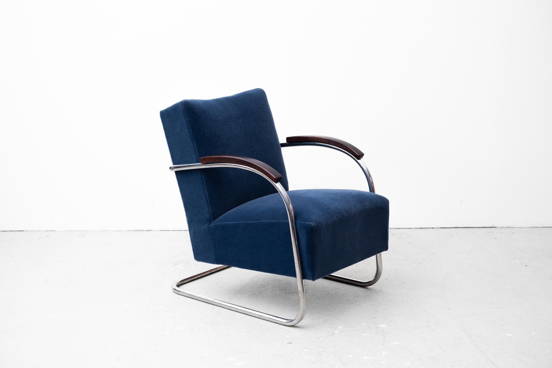 2 x original Bauhaus Fauteuil by Anton Lorenz for Mücke Melder, Typ FN21 (1935) For Sale 10