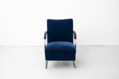 2 x original Bauhaus Fauteuil by Anton Lorenz for Mücke Melder, Typ FN21 (1935)