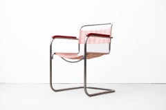 2 x Original Bauhaus Stahlrohr Stuhl, Marcel Breuer für Slezak (Modell K8), 1930