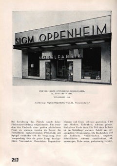 2 x original secessionist pillar cabinet by Sigmund Oppenheim (Vienna ca. 1910)