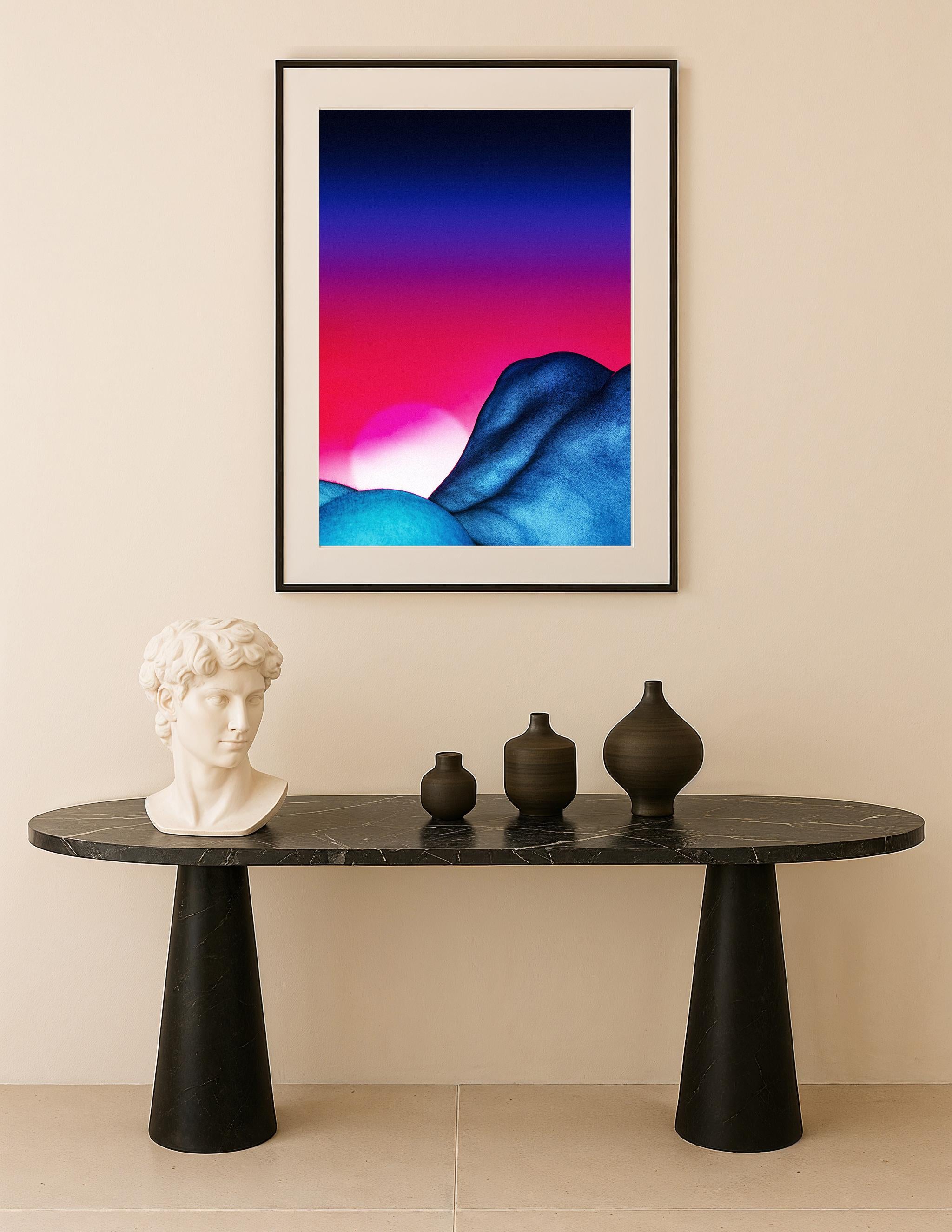 2 x Fotodrucke 'Crimson Twilight-Dusky Luminesce' 70x100 G. Cassapides (Griechisch) im Angebot