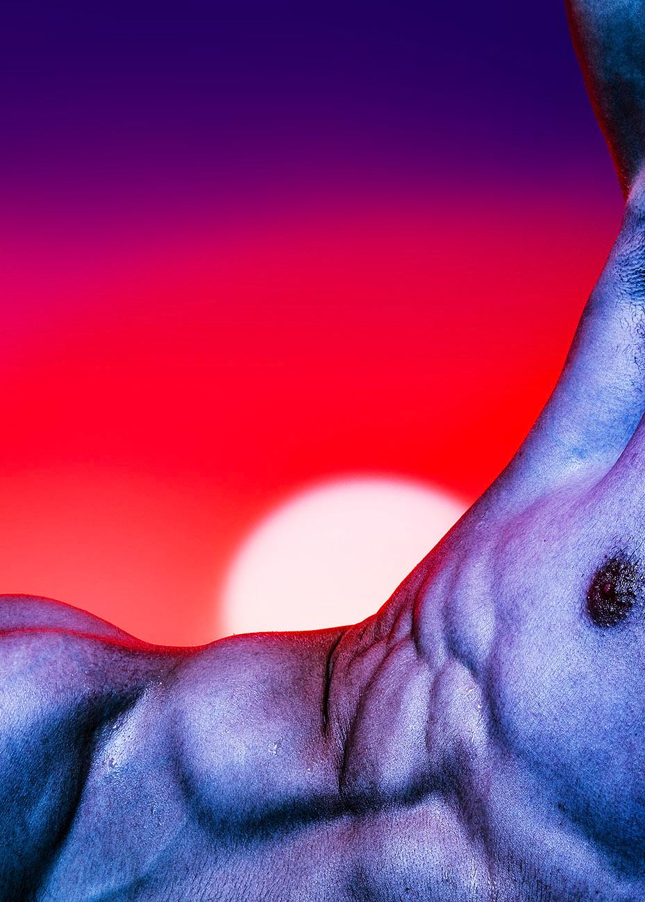 Grec 2 x Tirages photographiques 'Dusky Luminesence-Horizon Blush' 70x100 G. Cassapides en vente