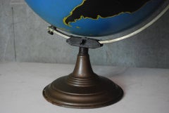 globe terrestre militaire 1930 Denoyer Geppert