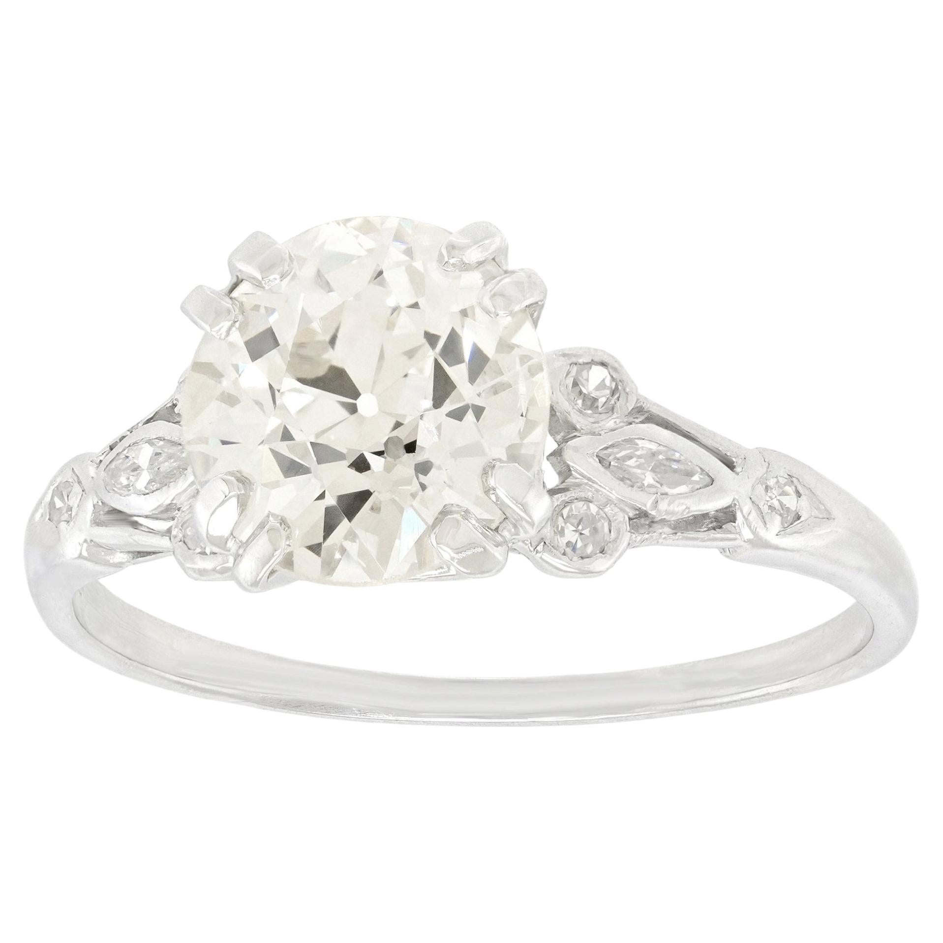 2.0 carat Art Deco Diamond Engagement Ring