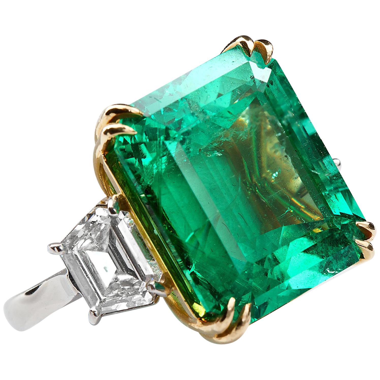 20 carat emerald ring