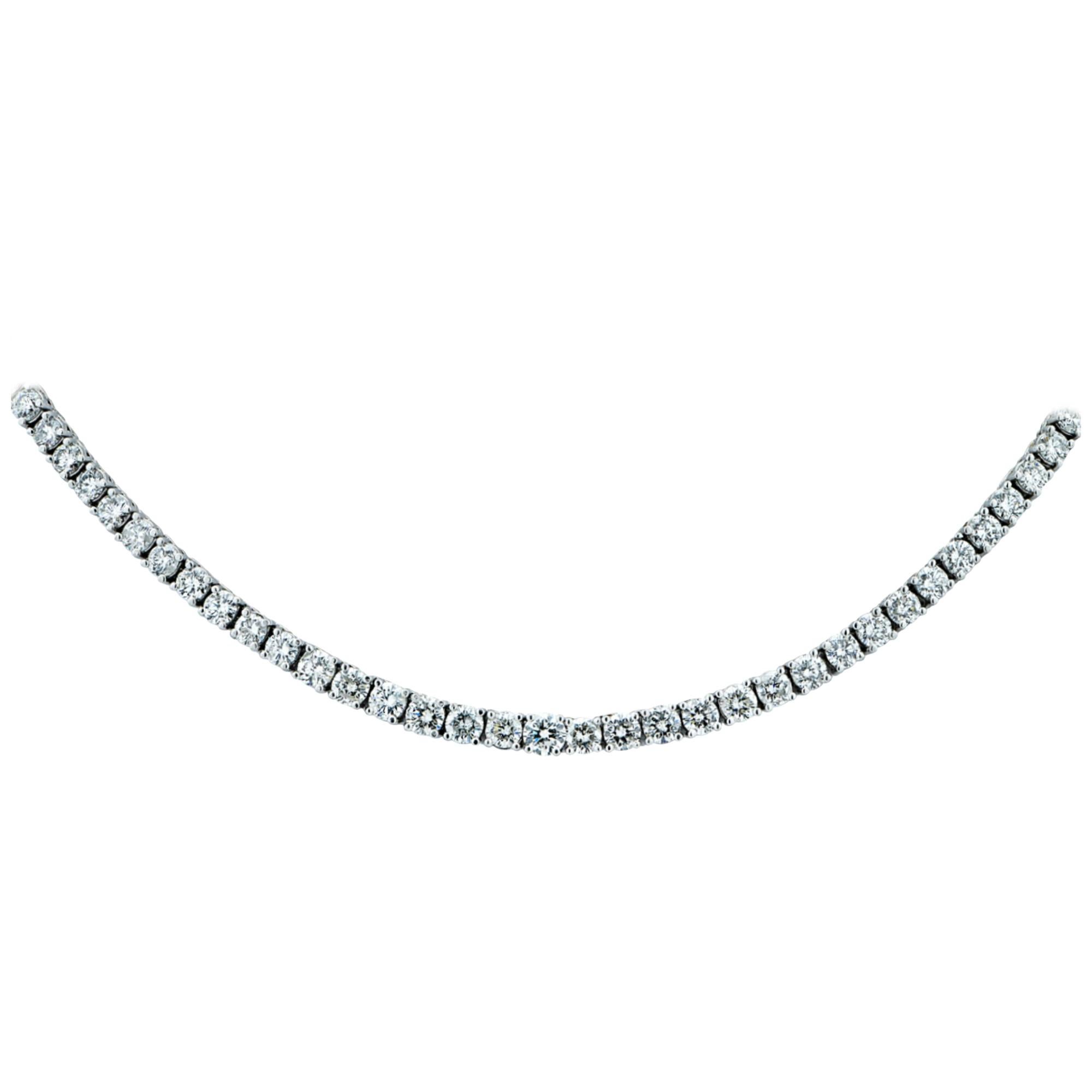 20 Carat Diamond Eternity Necklace