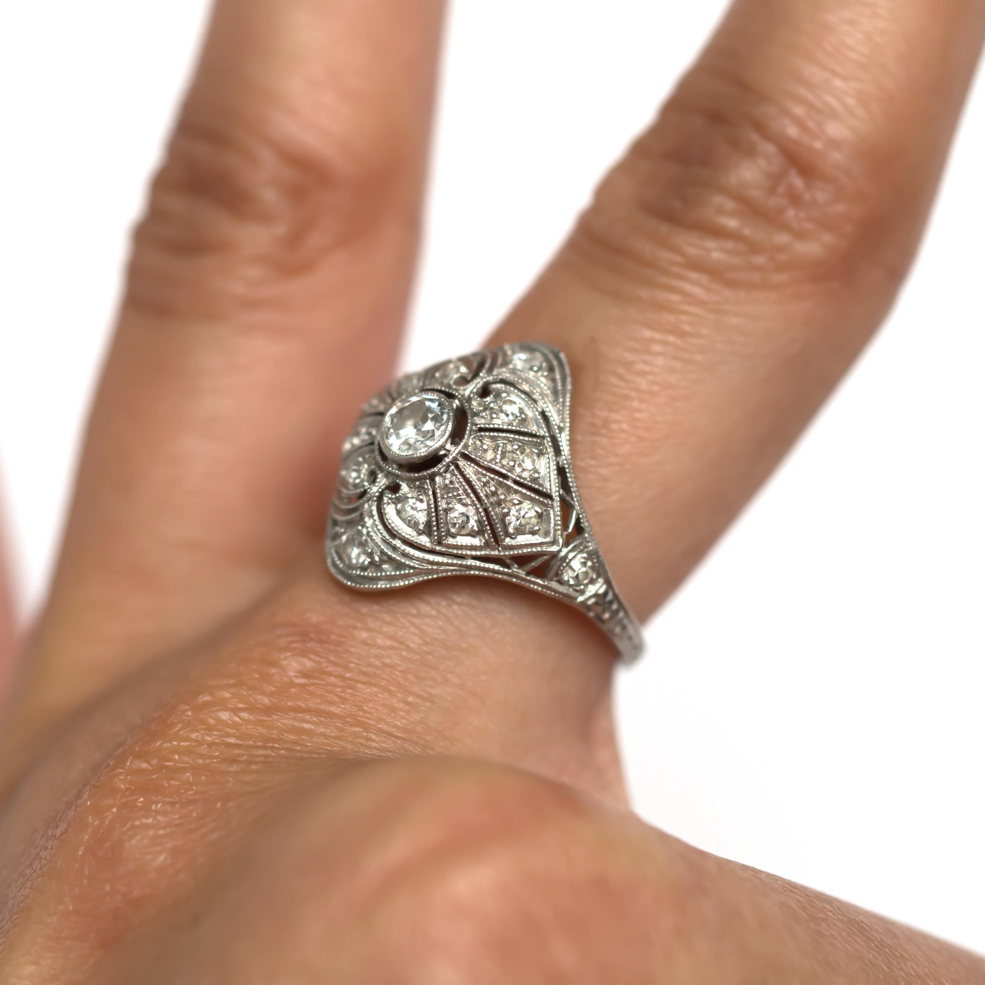 .20 Carat Diamond Platinum Engagement Ring 1