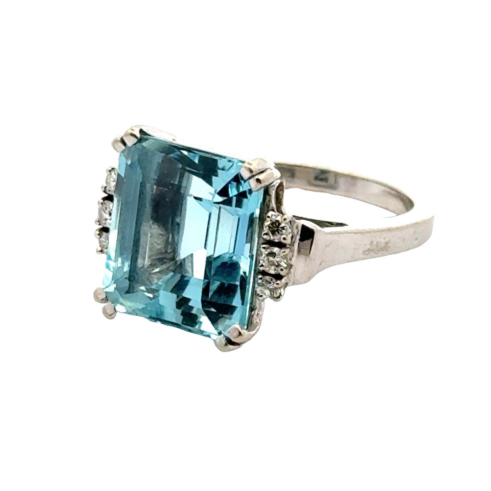 20 carat aquamarine ring