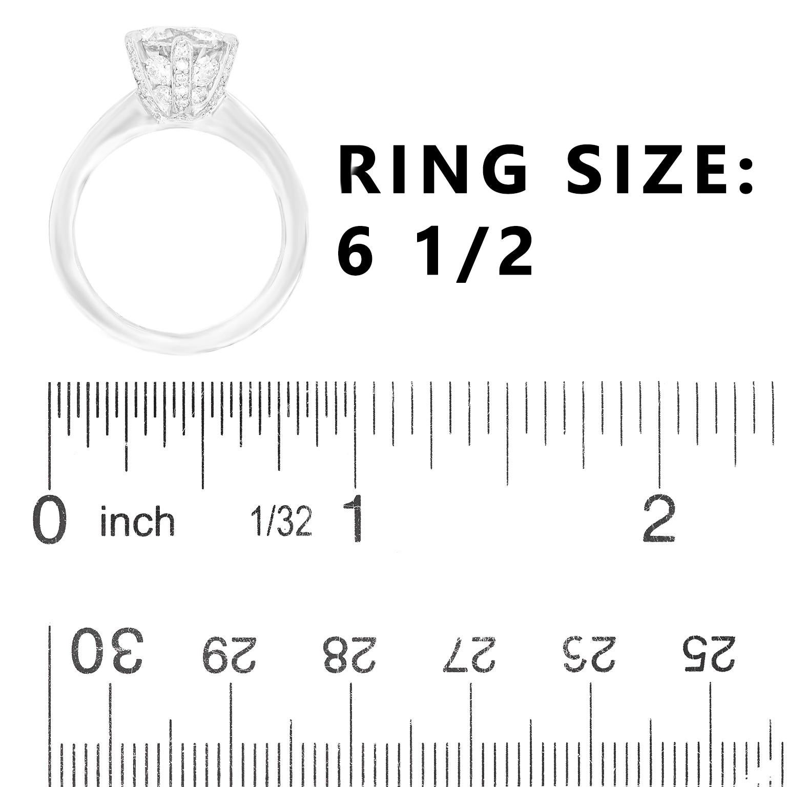 Brilliant Cut 2.0 Carat GIA Ritani Diamond Engagement Ring