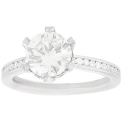 2.0 Carat GIA Ritani Diamond Engagement Ring