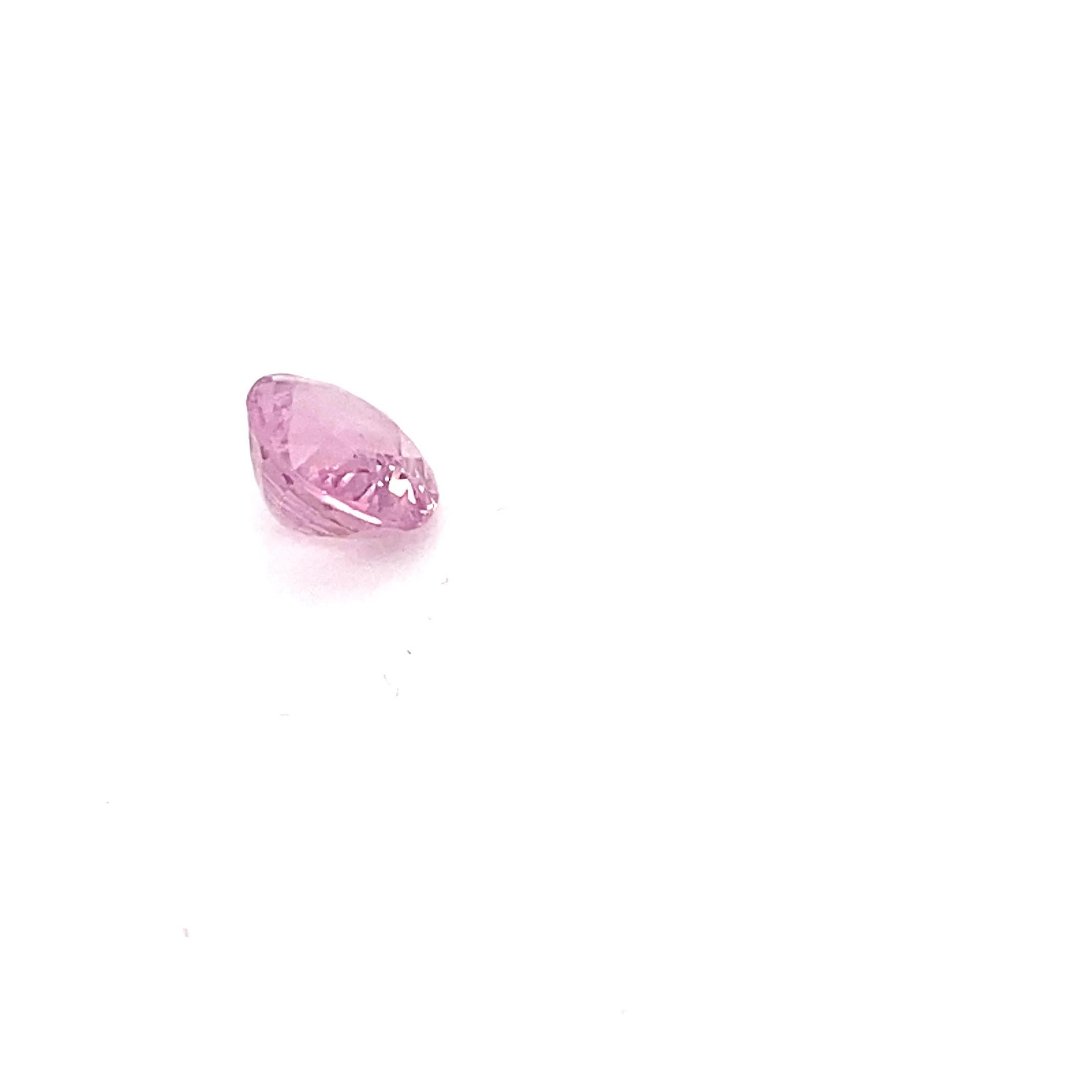 2.0 Carat Oval Shape Natural Pink Spinel Loose Gemstone For Sale 11