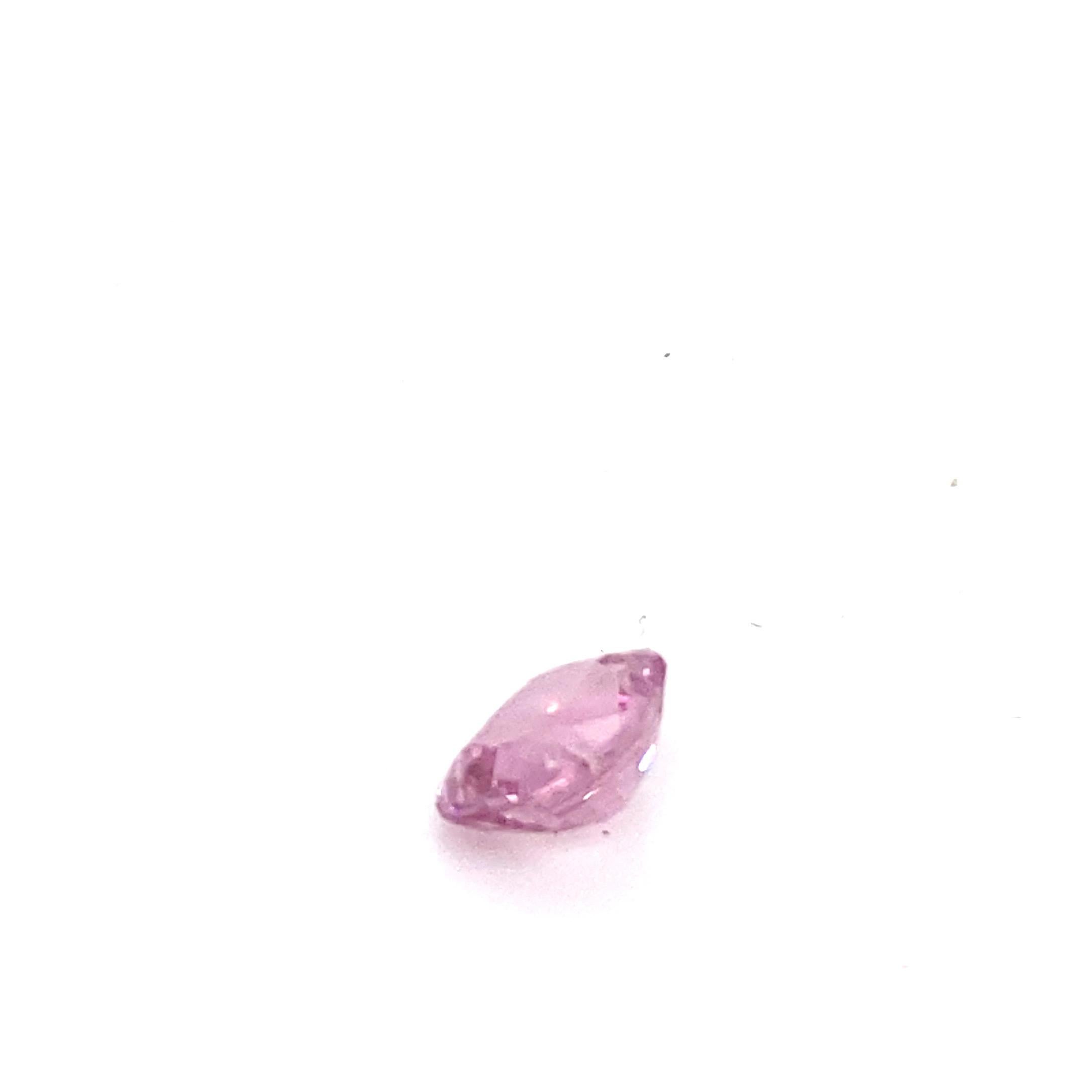 2.0 Carat Oval Shape Natural Pink Spinel Loose Gemstone For Sale 13