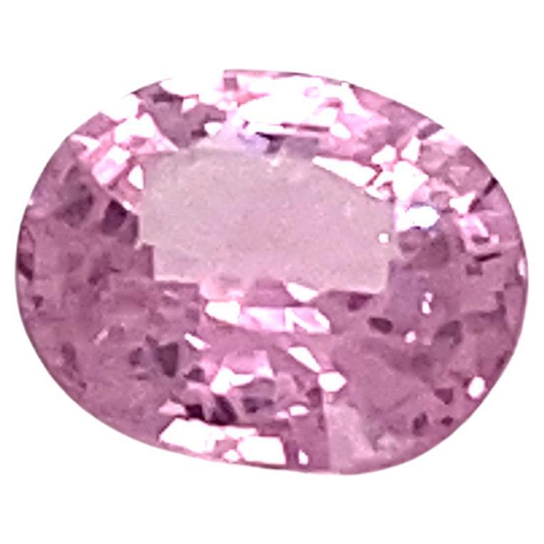 Cette pierre précieuse en vrac de forme ovale de 2,0 carats, le spinelle rose naturel, est soigneusement taillée et polie à la main par des artisans qualifiés. Cette pierre précieuse lustrée peut être transformée en un magnifique bijou selon votre