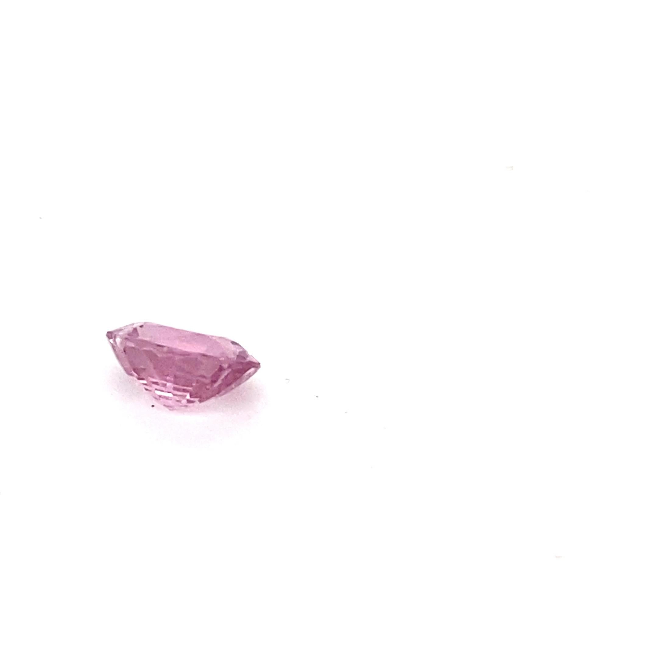 2.0 Carat Oval Shape Natural Pink Spinel Loose Gemstone For Sale 14