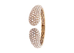 Spectra Fine Jewelry, 20 Carat Rose-Cut Diamond Bangle