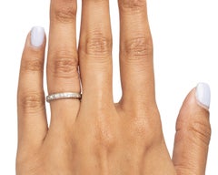 .20 Carat Total Weight Art Deco Diamond Platinum Wedding Ring