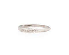 .20 Carat Total Weight Diamond Platinum Wedding Band
