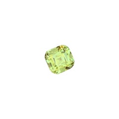 2.0 Carats Canary Tourmaline Cushion Cut Loose Faceted Gemstones for Jewellery