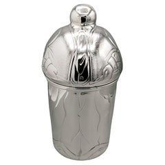 20° Century Italian Sterling Silver Decorative Glacette Wine cooler