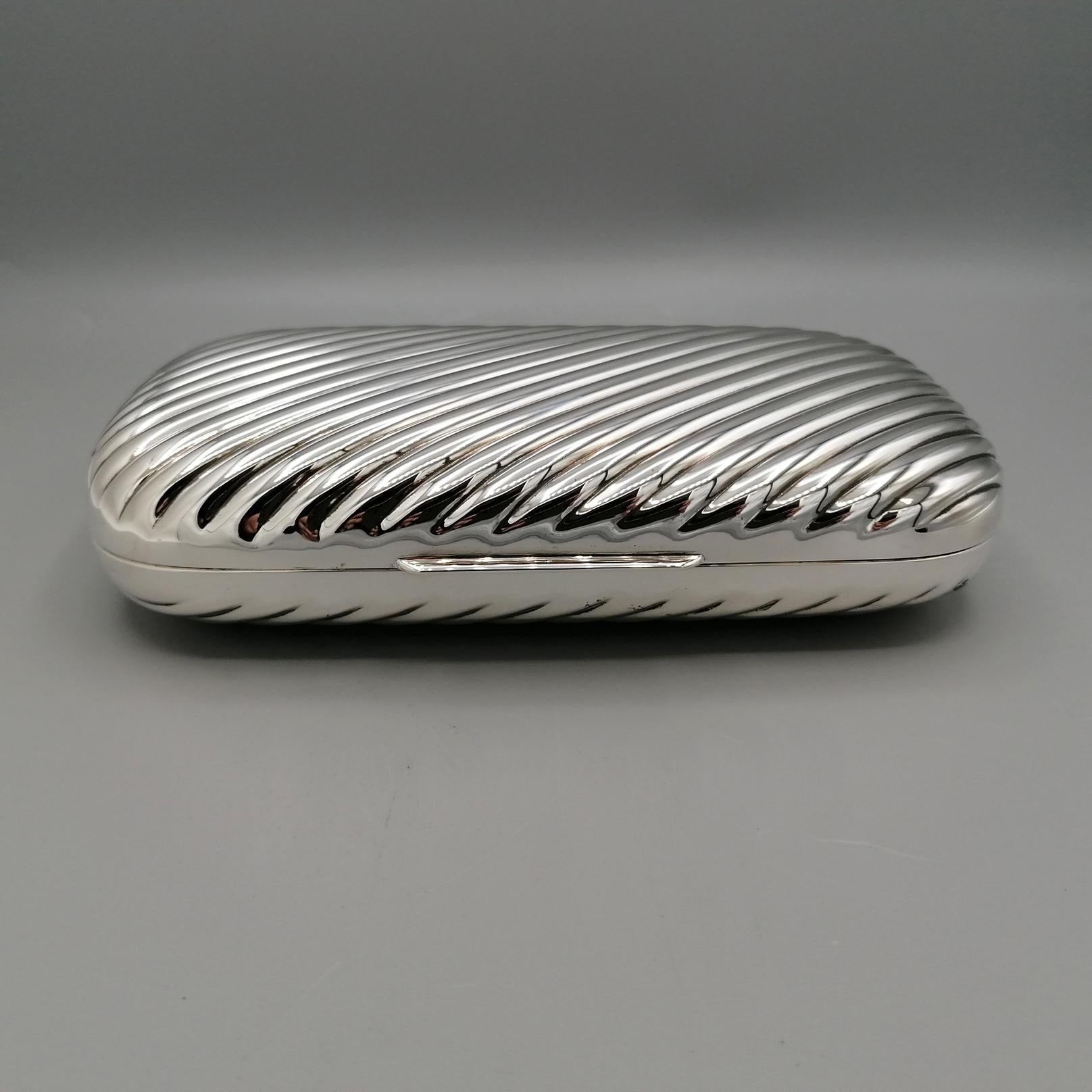 Other 20th Century Italian Sterling Silver Oblong Box For Sale