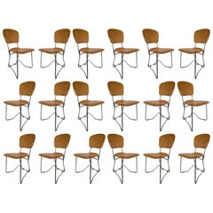 20 Chairs Designed by Armin Wirth for Hans Zollinger Sohre, Switzerland