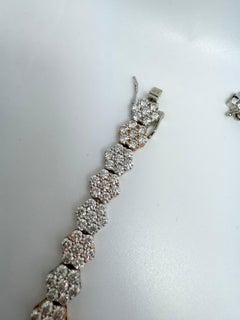20" Diamond necklace 18KT gold