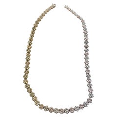 Collana di diamanti da 20" in oro 18KT