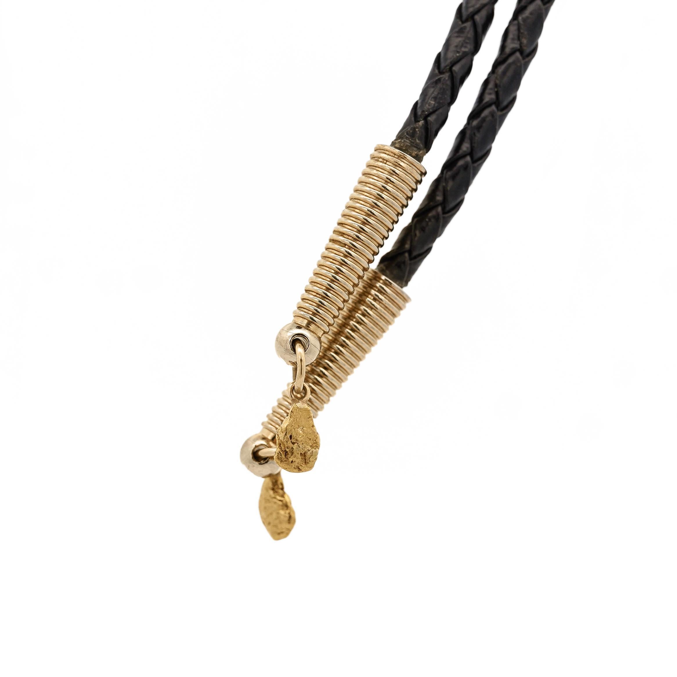 Cravate Bolo Alaskan Lady Liberty en or 24 carats à 20 dollars Pour femmes en vente