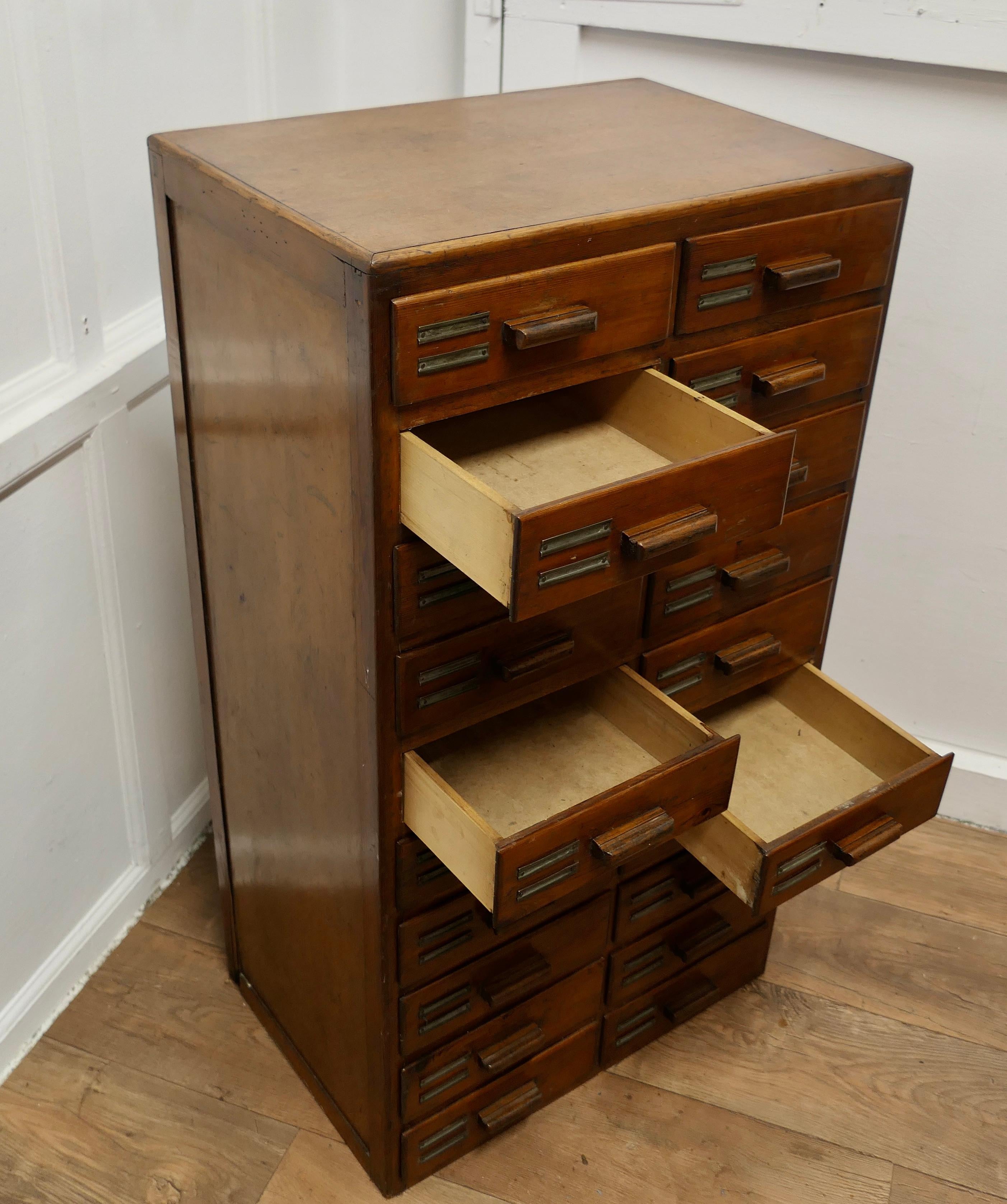20 drawer filing cabinet