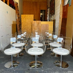 20 Fine 1960s Lucite 'Champagne' Chairs by Estelle & Erwin Laverne