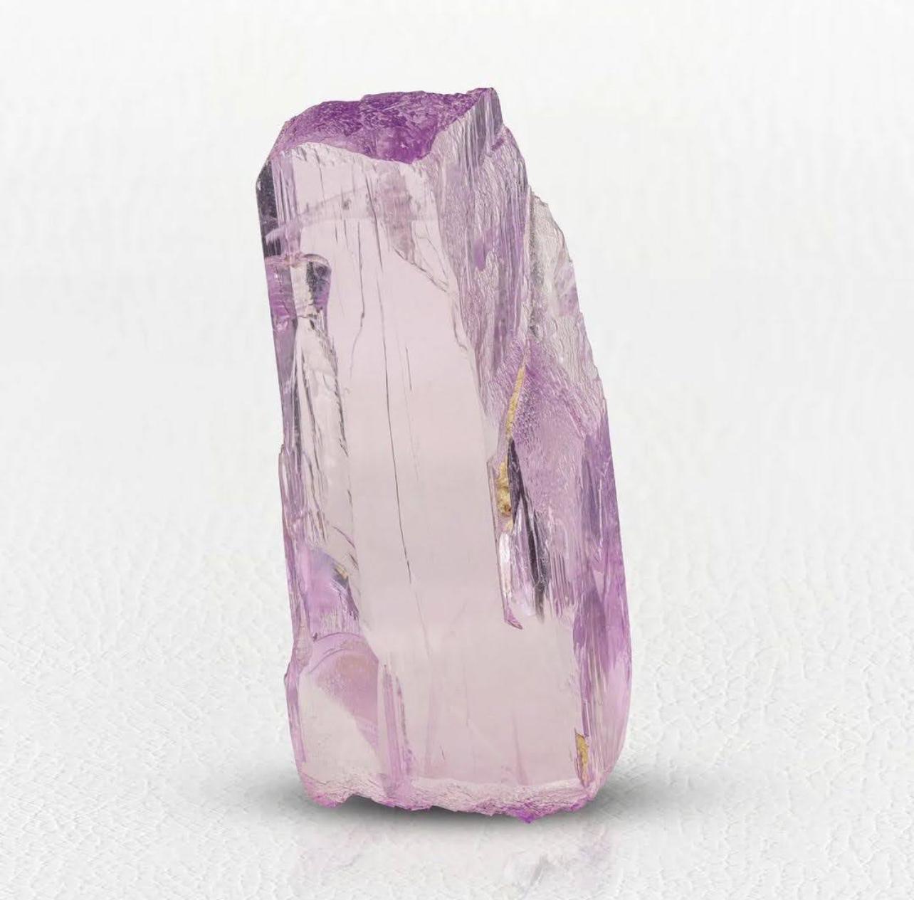 Other 20 Grams Vibrant Pink Double Terminated Kunzite Floater Crystal From Afghanistan For Sale