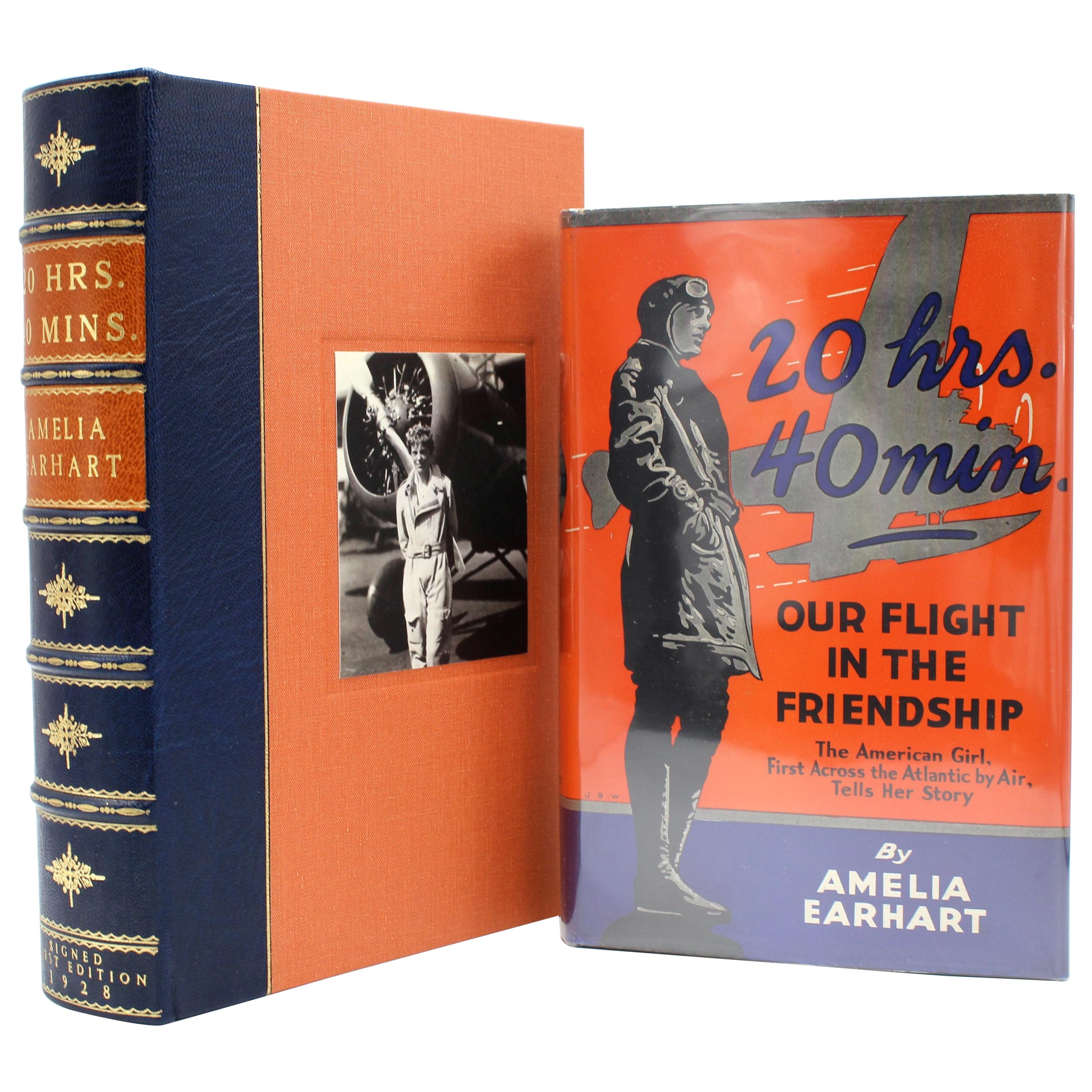 20 Hrs 40 Min, Our Flight in the Friendship, Signed by Amelia Earhart