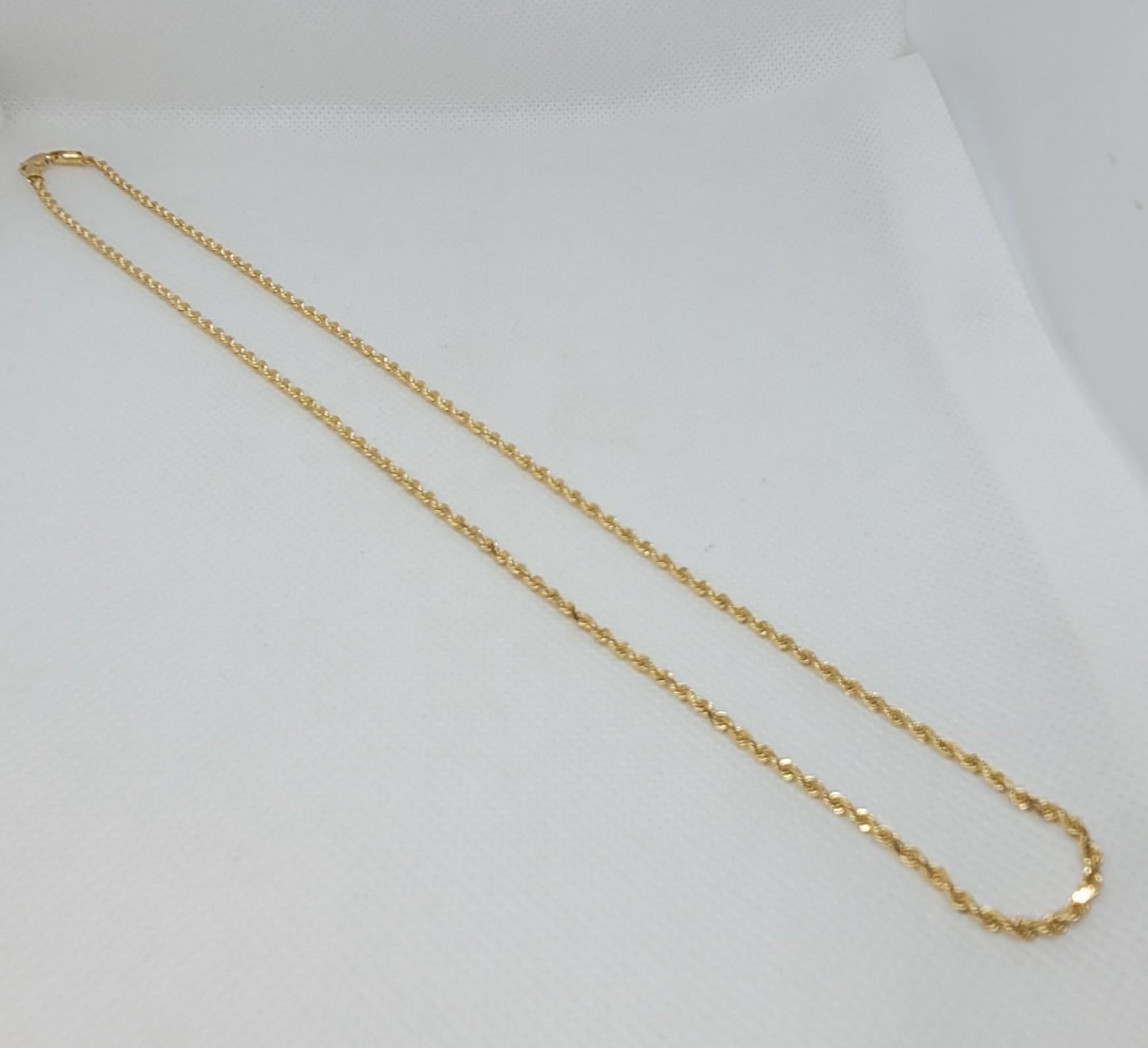 bbb stamp on gold chain