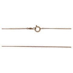 20 Inch Cable Chain 14K Yellow Gold
