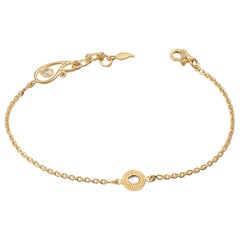 Used 20 Karat Diamond Chain Bracelet