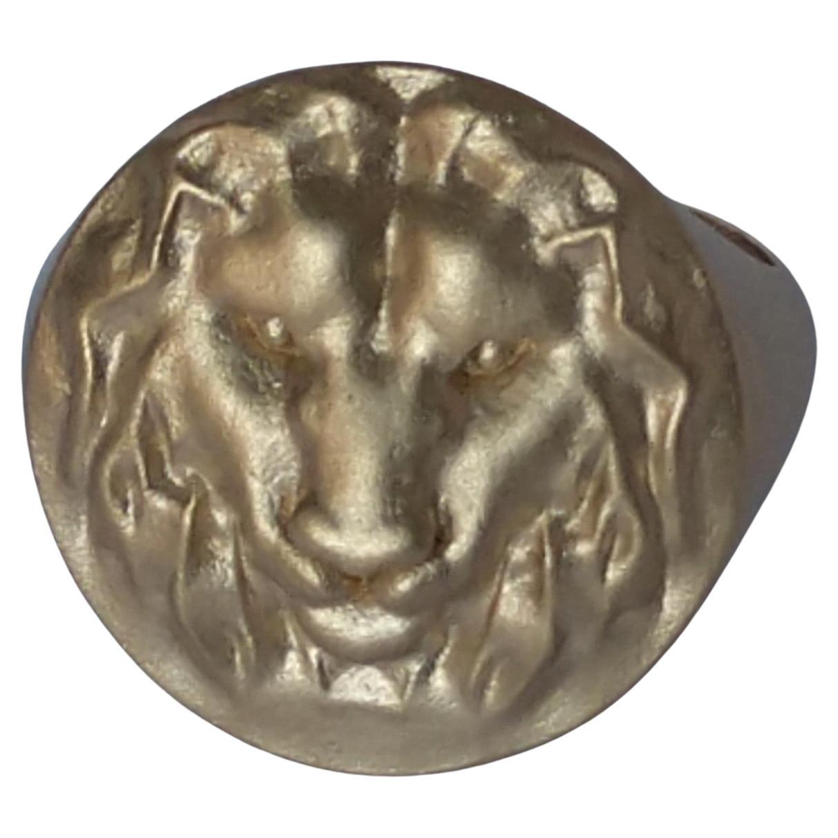 20  Anillo de sello León de Judá de quilates