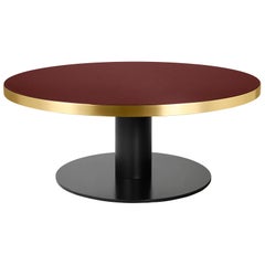 2.0 Lounge Table, Round, Black Base