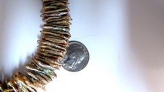 Baroque off Shape Pearl Necklace 14kt Gold Diamond Clasp